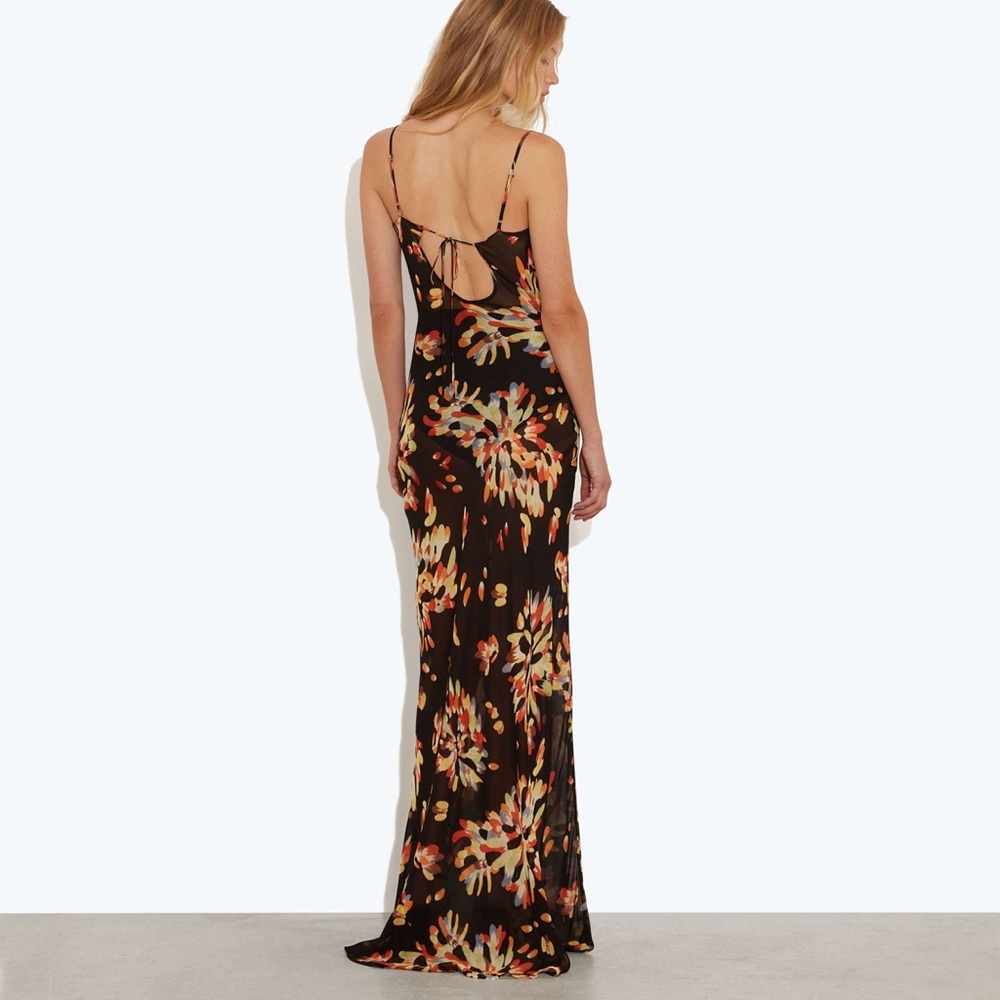 Rat & Boa Floral Black Maxi Dress - Picture 2 of 10